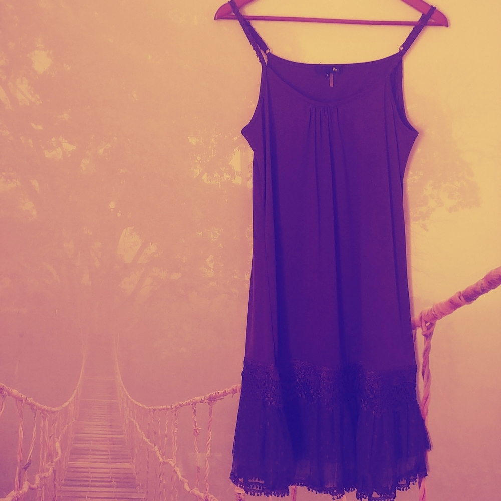 Vintage Inspired Drop Waist Dress